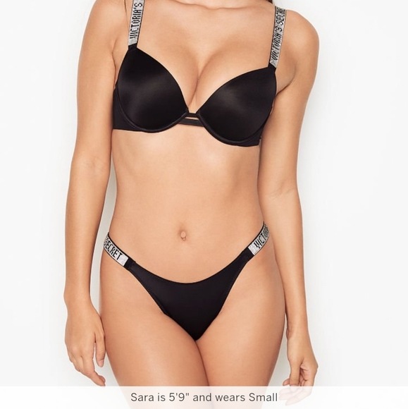 Victoria's secret shine strap bombshell Brazilian panty - Picture 3 of 7